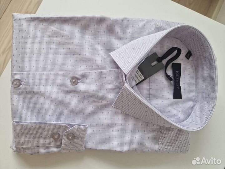 Мужская рубашка ketroy 43-44 ворот