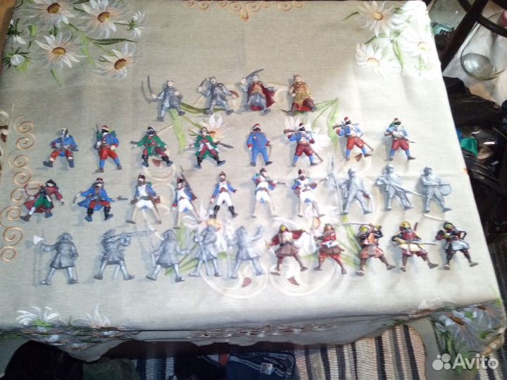 Фигурки воинов (солдатики) для настольных игр
