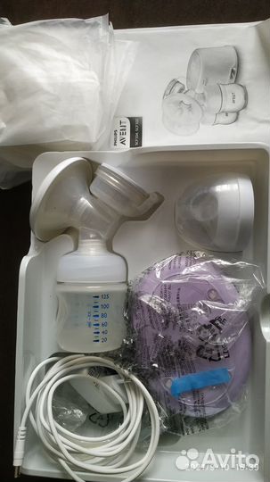 Молокоотсос avent электрический