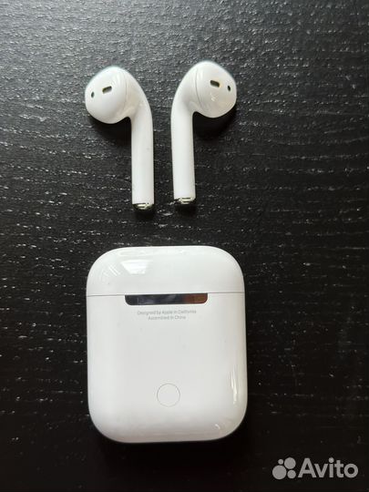 Наушники беспроводные apple AirPods (оригинал)