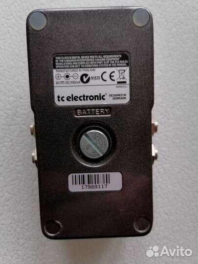 Ditto Looper stereo TC Electronic с блоком питания
