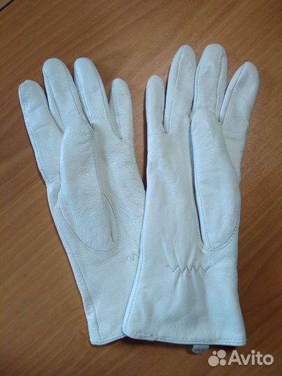 Перчатки кожаные. Зима