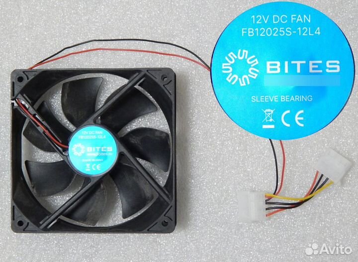 Вентиляторы 120мм для бп и корпусные