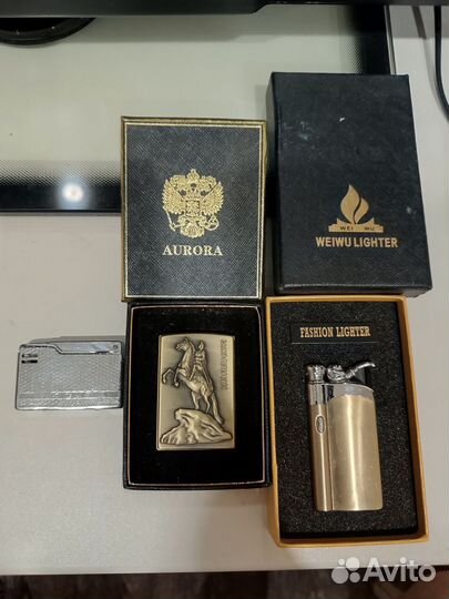 Зажигалка бензиновая винтажная