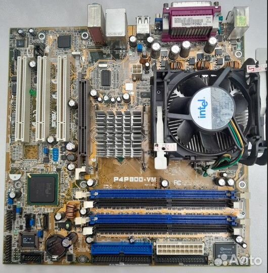 Материнская плата asus P5L-MX