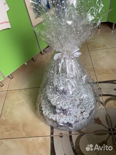 Торт из подгузников