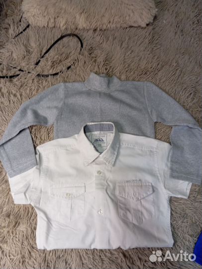 Рубашка белая