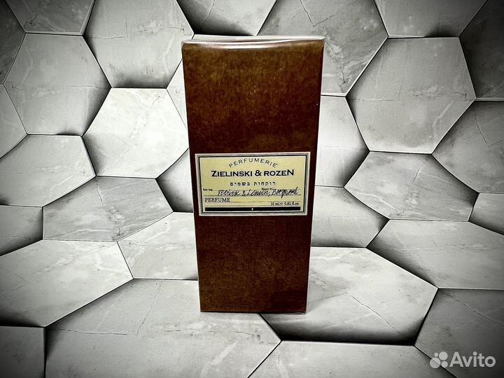 Zielinski rozen vetiver lemon bergamot унисекс