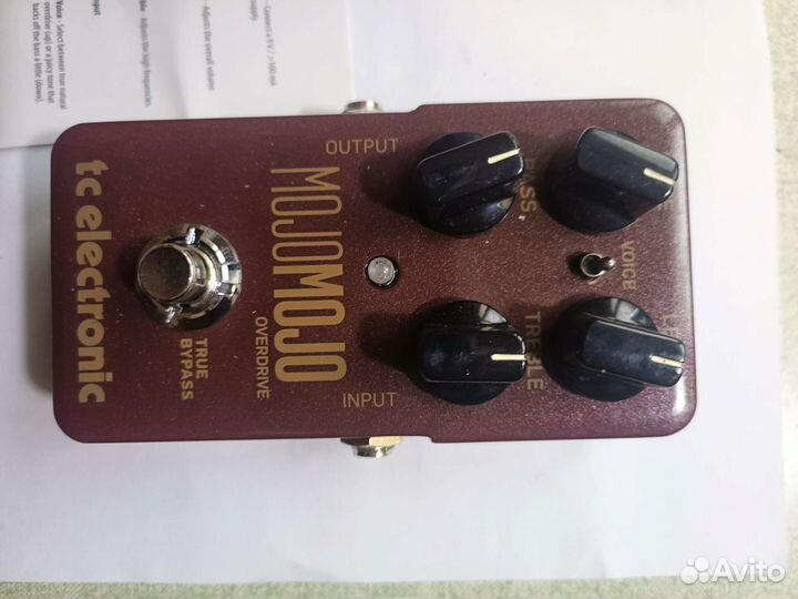 Гитарная педаль TC Electronic MojoMojo Overdrive