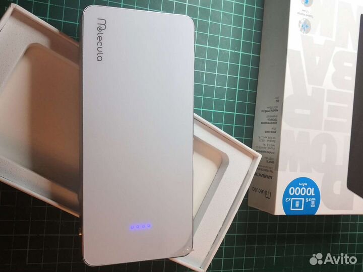 Powerbank Molecula 10000 mAh