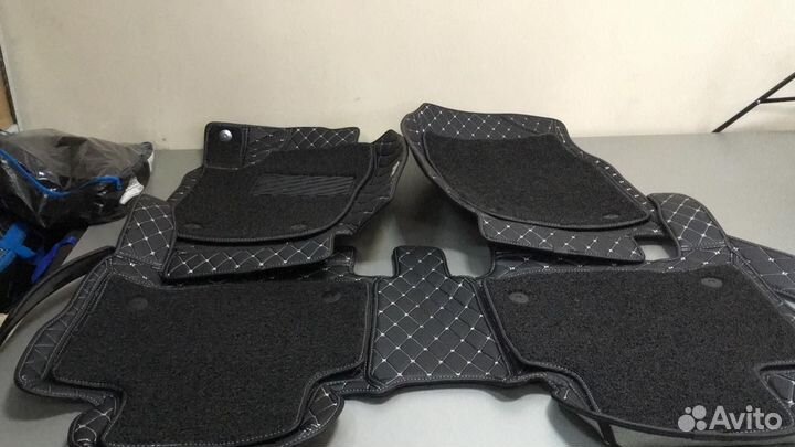 3D Коврики Audi Салон Багажник из Экокожи