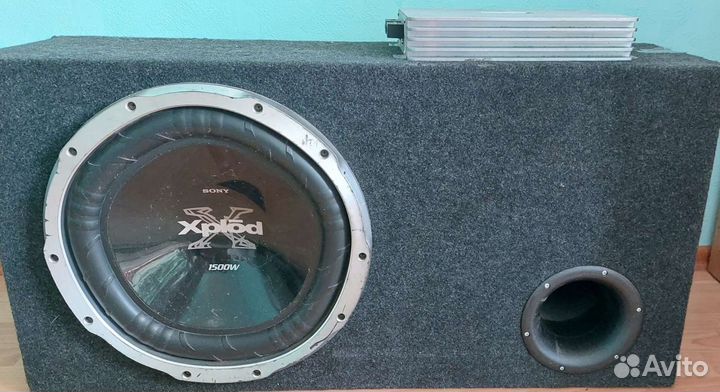 Сабвуфер и усилитель