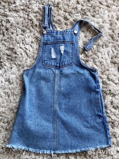 Джинсовый сарафан Pull&Bear