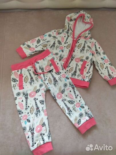 Вещи пакетом на девочку 74 80