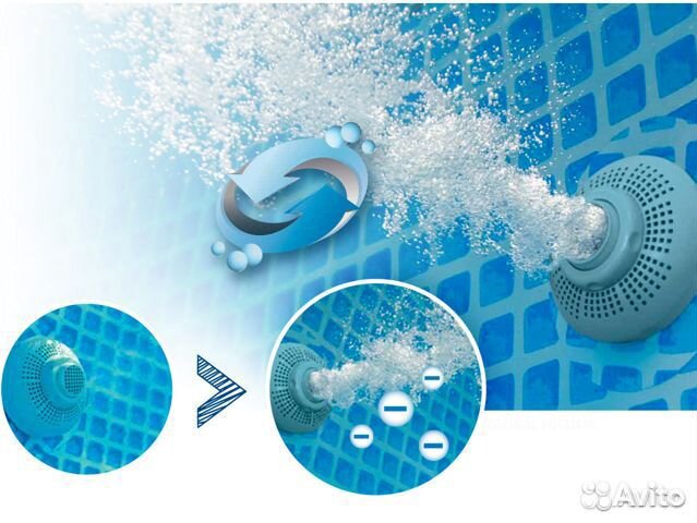 Песочный насос-фильтр intex 10000 л/ч