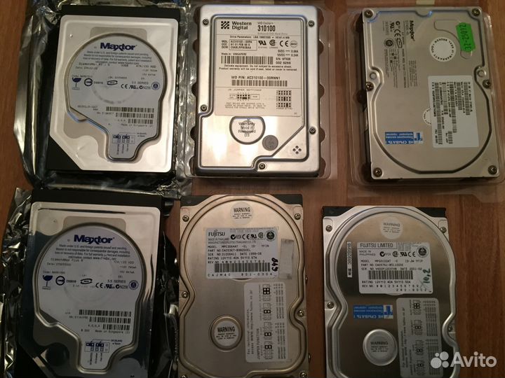 Seagate, Maxtor, Fujitsu, IBM, Quantum, WD
