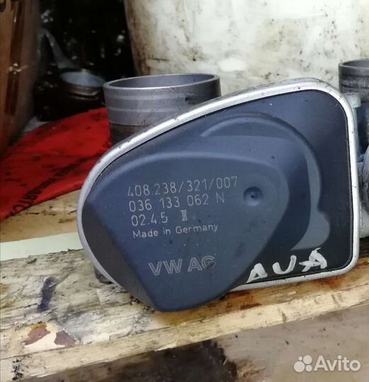 Заслонка дроссельная vag bca 036133062n