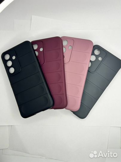 Чехол Samsung S24 противоударный с бортом