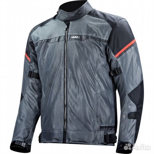 LS2 Мотокуртка riva MAN jacket (Серо-Черный)