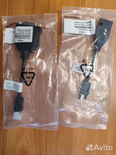 Адаптер miniDP - DP, PNY