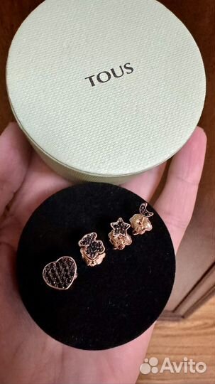 Пусеты серьги