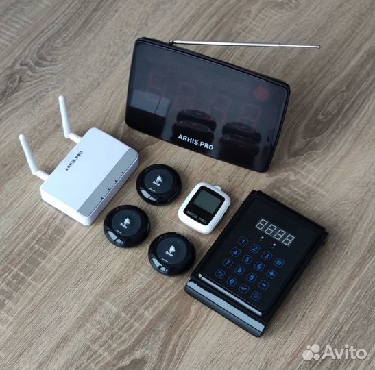 Кнопка вызова официанта модель Премиум, комплект