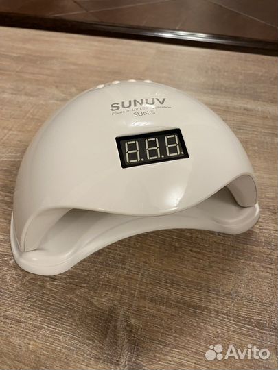 Лампа для маникюра sunuv led/uv