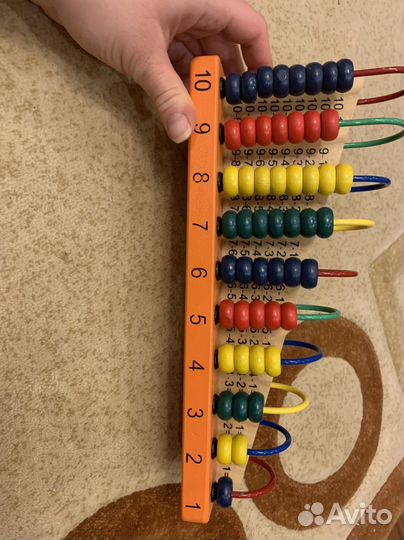 Счеты деревянные