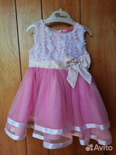 Платье для девочки 74 80