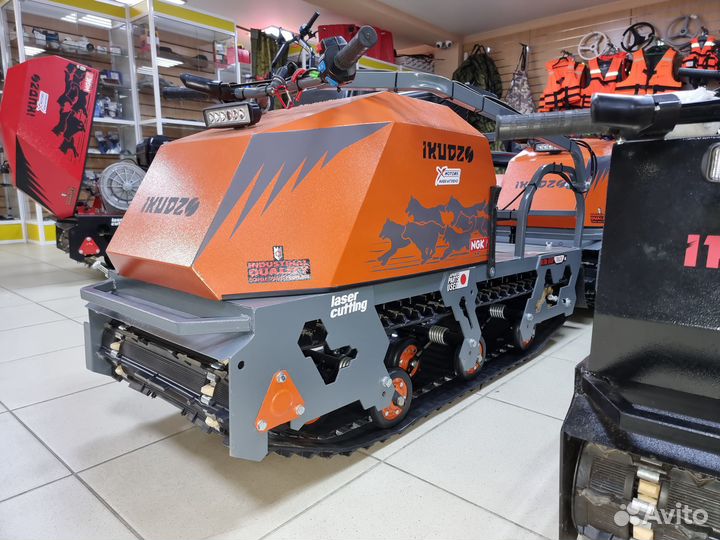 Мотобуксировщик ikudzo long 1700/500 OranGee EKR20