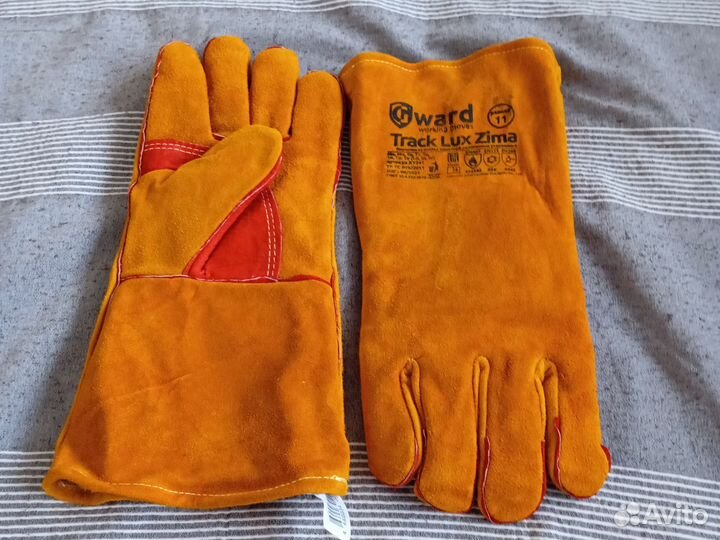 Перчатки из спилка