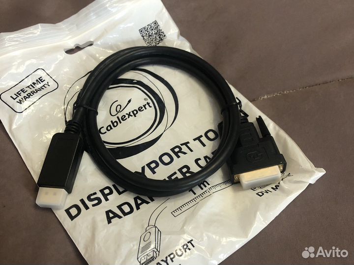 Кабель displayport to dvi