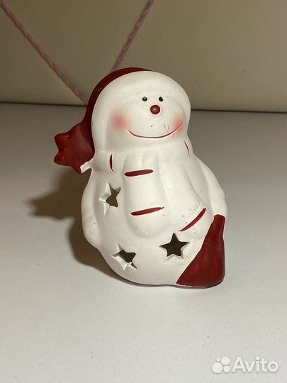 Новогодние подсвечники и колокольчик