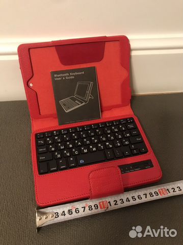 Чехол клавиатура для планшета с bluetooth