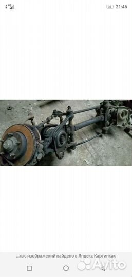 Мост собль передний