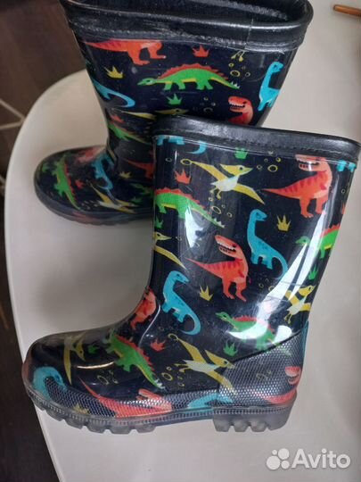 Резиновые сапогидля мальчика