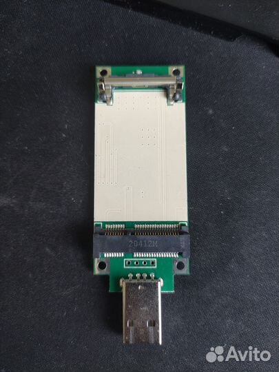 Адаптер mini PCI-E wwan-USB со слотом для SIM-карт
