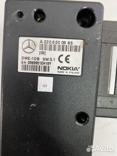 Блок Mercedes-Benz S220 W220 M112 1998—2003