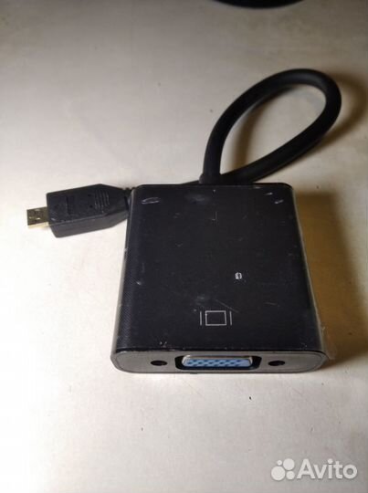 Переходник micro микро hdmi vga