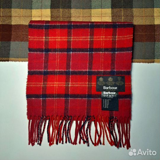 Шерстяной шарф Barbour Made in Scotland