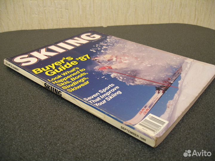 Журналы Skiing о горных лыжах 1986 год