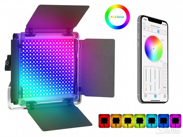 Neewer RGB660 - новые LED панели, 50 Вт