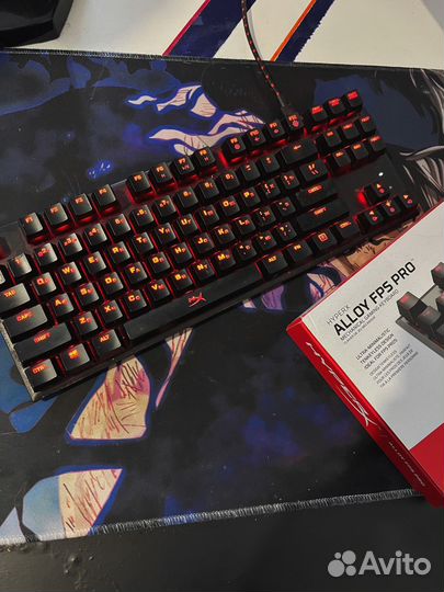 Игровая клавиатура hyperx alloy fps pro