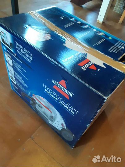 Пылесос Bissel hydroclean proheat complete