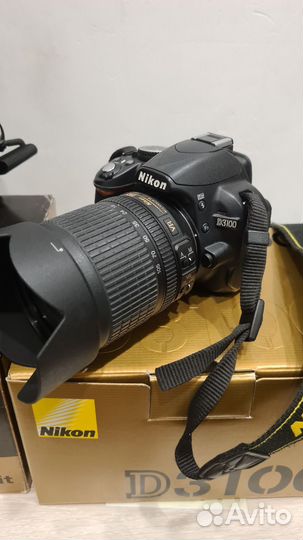 Зеркальный фотоаппарат nikon d3100