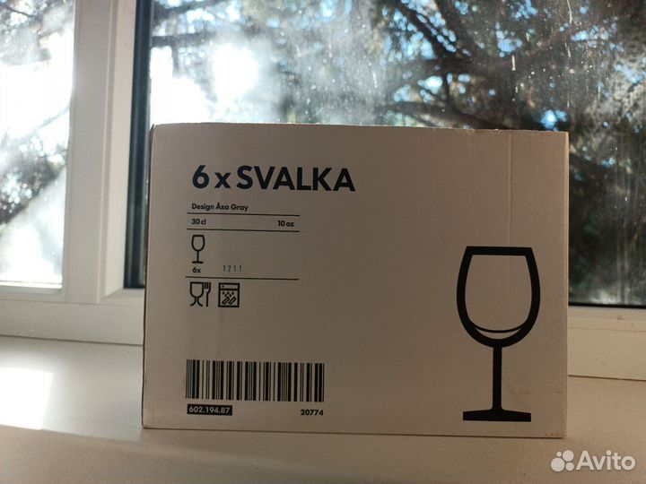 Бокалы для вина IKEA