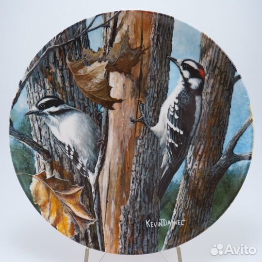 Тарелки серии Британская Энциклопедия. Птицы сада