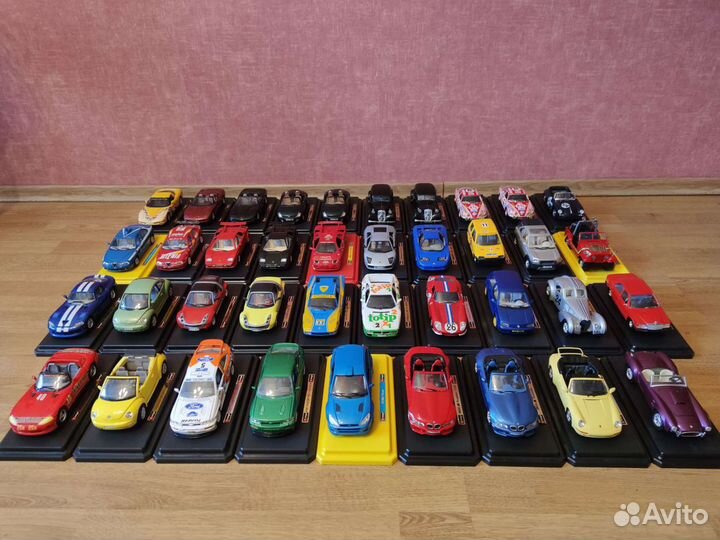 308 моделей 1/24-1/27 Bburago/Welly/Maisto/Schabak