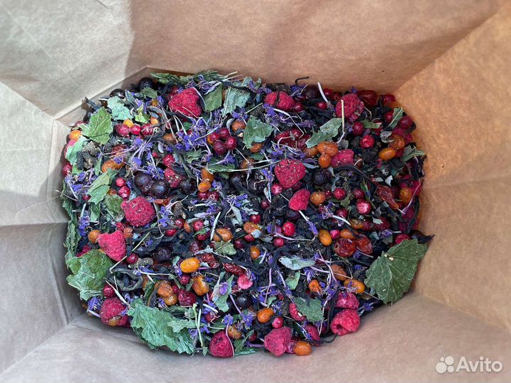 Иван-чай 1 кг «Ягодный», настоящий