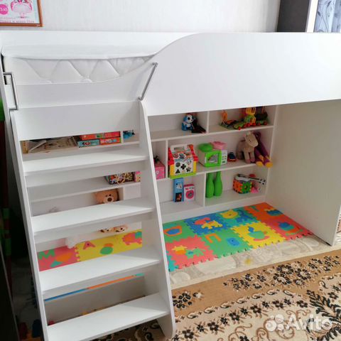 Кровать чердак